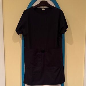 Hermes Black Short Sleeve Dress